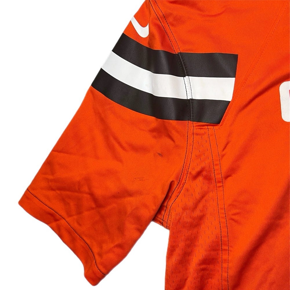 Used Nike Cleveland Browns Baker Mayfield Jersey Orange Size Small - Picture 3 of 6